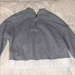 Lulu lemon collared sweatshirt